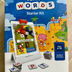 Osmo Genius “Words” Starter Kit (iPad Base Included)