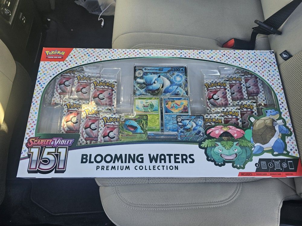 Pokemon 151 Blooming Waters