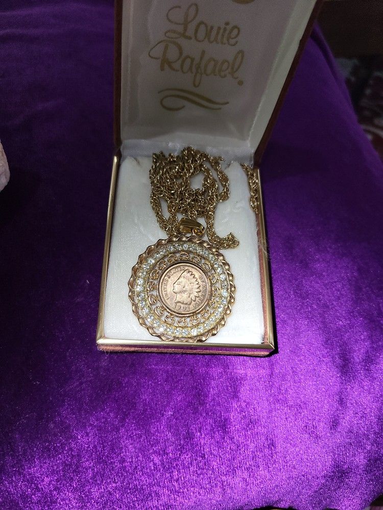 Indian Head 1901 pendant