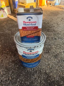 Thompson wood sealer stain 6 galloons