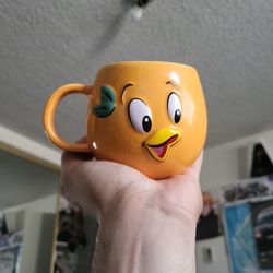 Orange Bird Ceramic Mug Disney Park Epcot Flower And Garden Festival