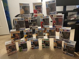 Pop Vinyl Figures.