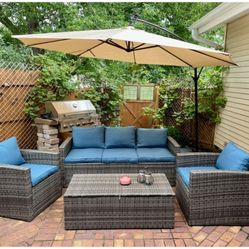 NEW! BANANA UMBRELLA with LED X-LARGE  2,7m

