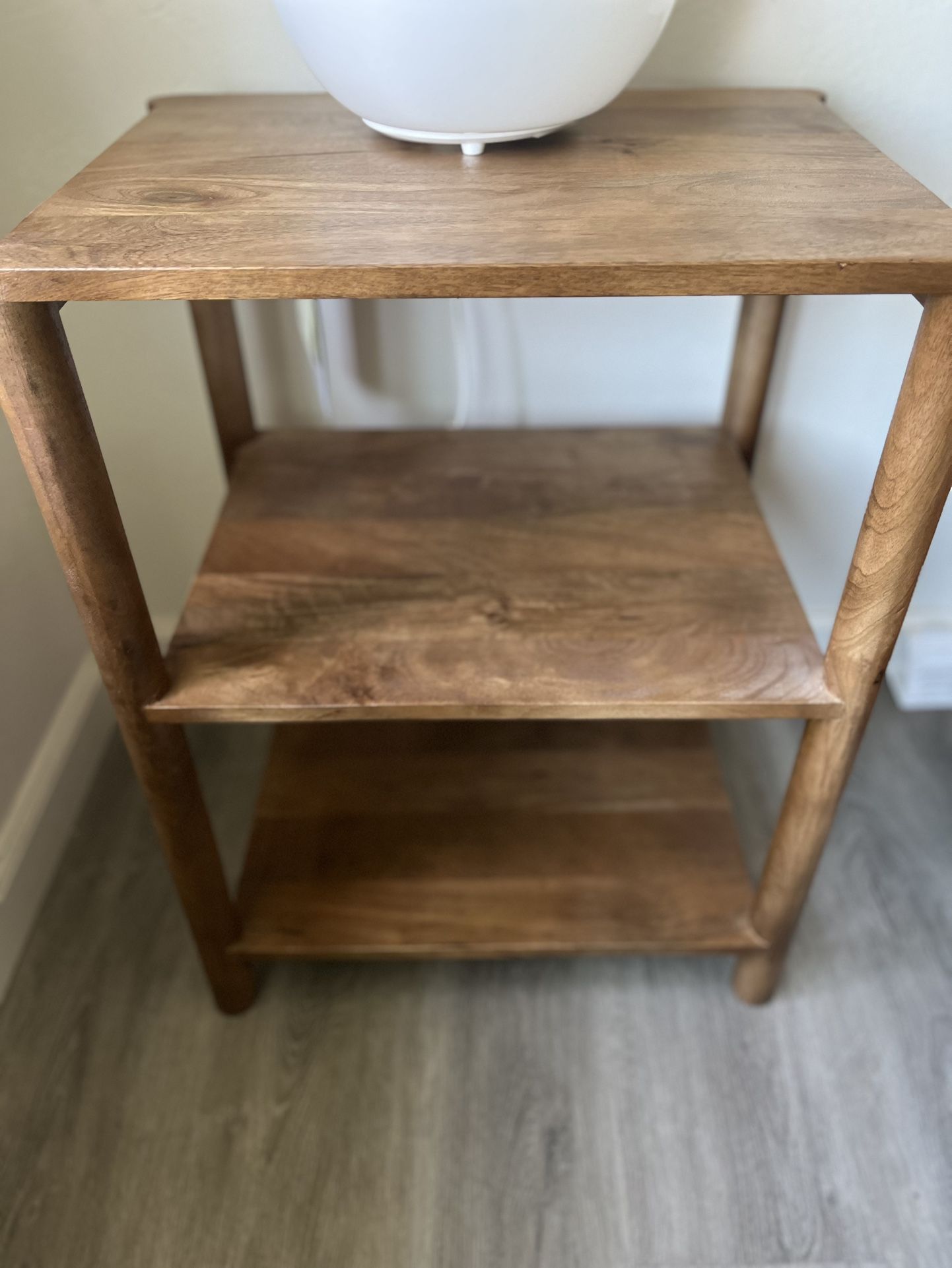 MCM End Table / Side Table Solid Wood