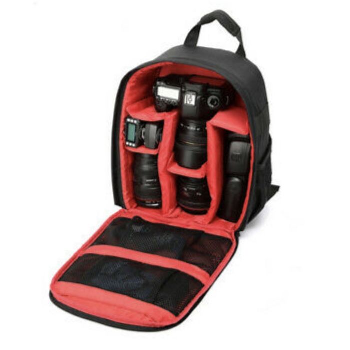 Camera Bag DSLR Multi Functional Waterproof Outdoor Photography Case Backpack
