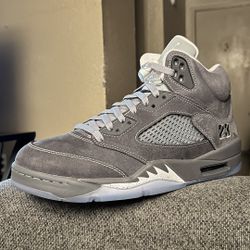 Air Jordan 5 Retro Wolf Grey Size 12