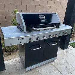 Nex grill Deluxe 6 Burner Propane Gas Grill With Side Burner 