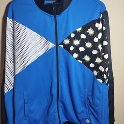 Asics Jacket Tigers Full Zip Track Jacket Athletic Men L 