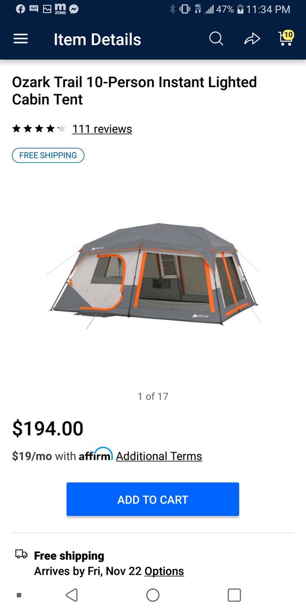 12 man tent for Sale in Mesa, AZ - OfferUp