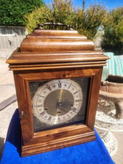 Franz Hermle Quartz Mantle Clock made in Germany