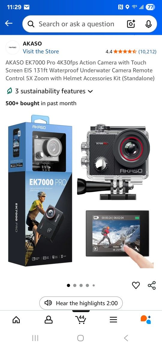 4K Action Camera
