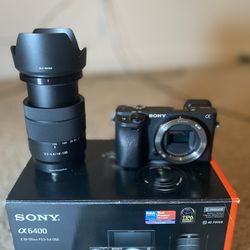 Sony Alpha 6400 4K camera