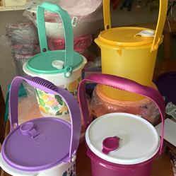 Tupperware Cubetas De 5 Cuartos