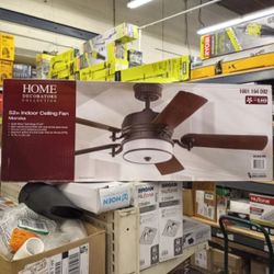 HOME DECORATORS COLLECTION 52in
INDOOR Ceiling Fan Moroka