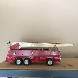 Tonka 1970s Vintage Fire Engine XR-101 Red Truck Accessories Metal Pressed Steel