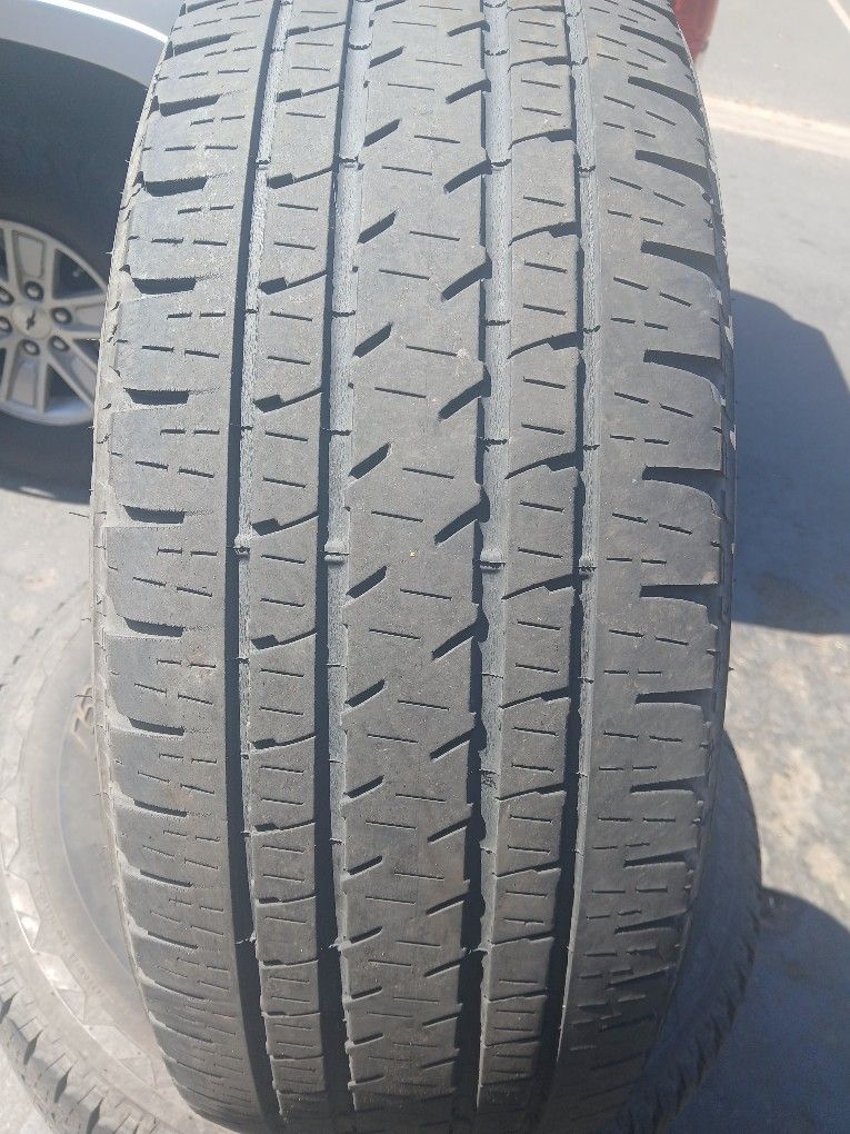 265/70R17 Bridgestone Dueller Tires (4)
