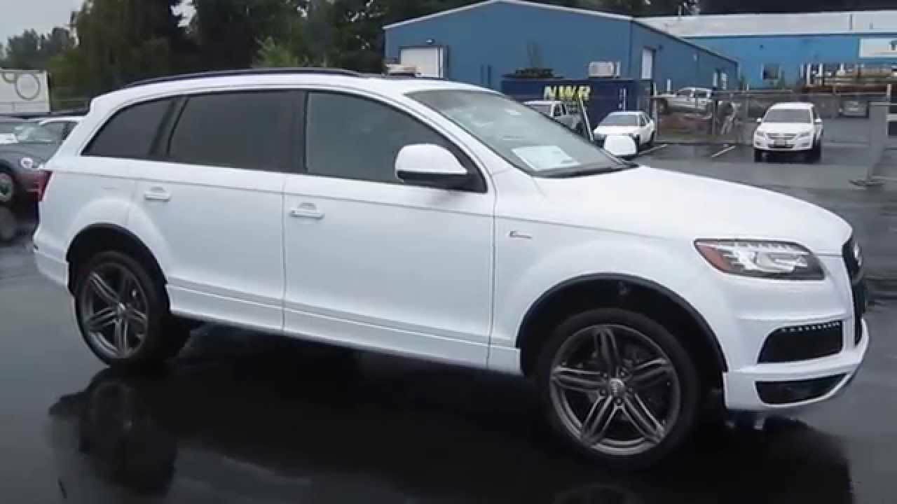 Parting out 2014 Audi Q7