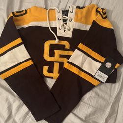 San Diego Padres Men’s 47 Brand Brown Pullover Jersey Hoodie