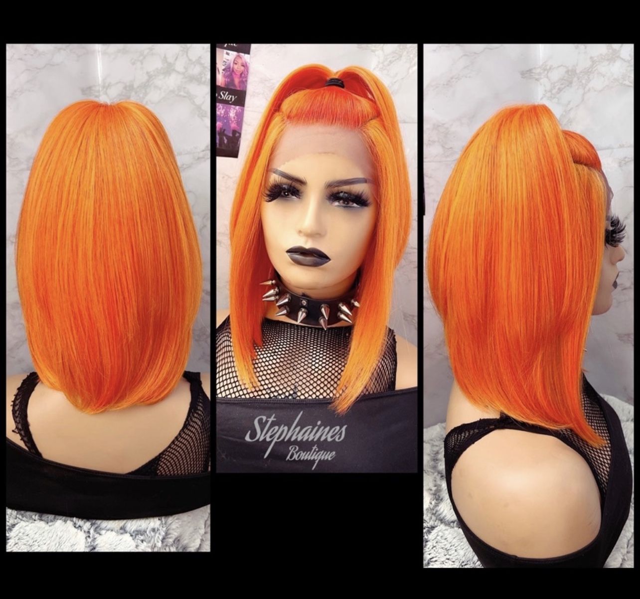 Human Hair Blended Lace Front Wig