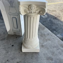 Floral Planter Columes 9"W x 9"D × 28.5"H $150 For Both 