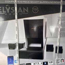 Professional Elysian audio model 1 Home Theater surround sound NIB