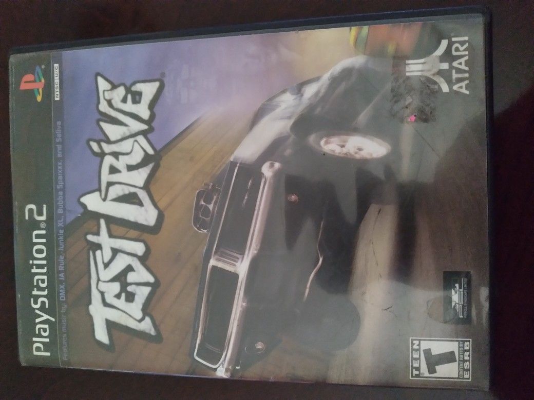 Test Drive Game For PS2