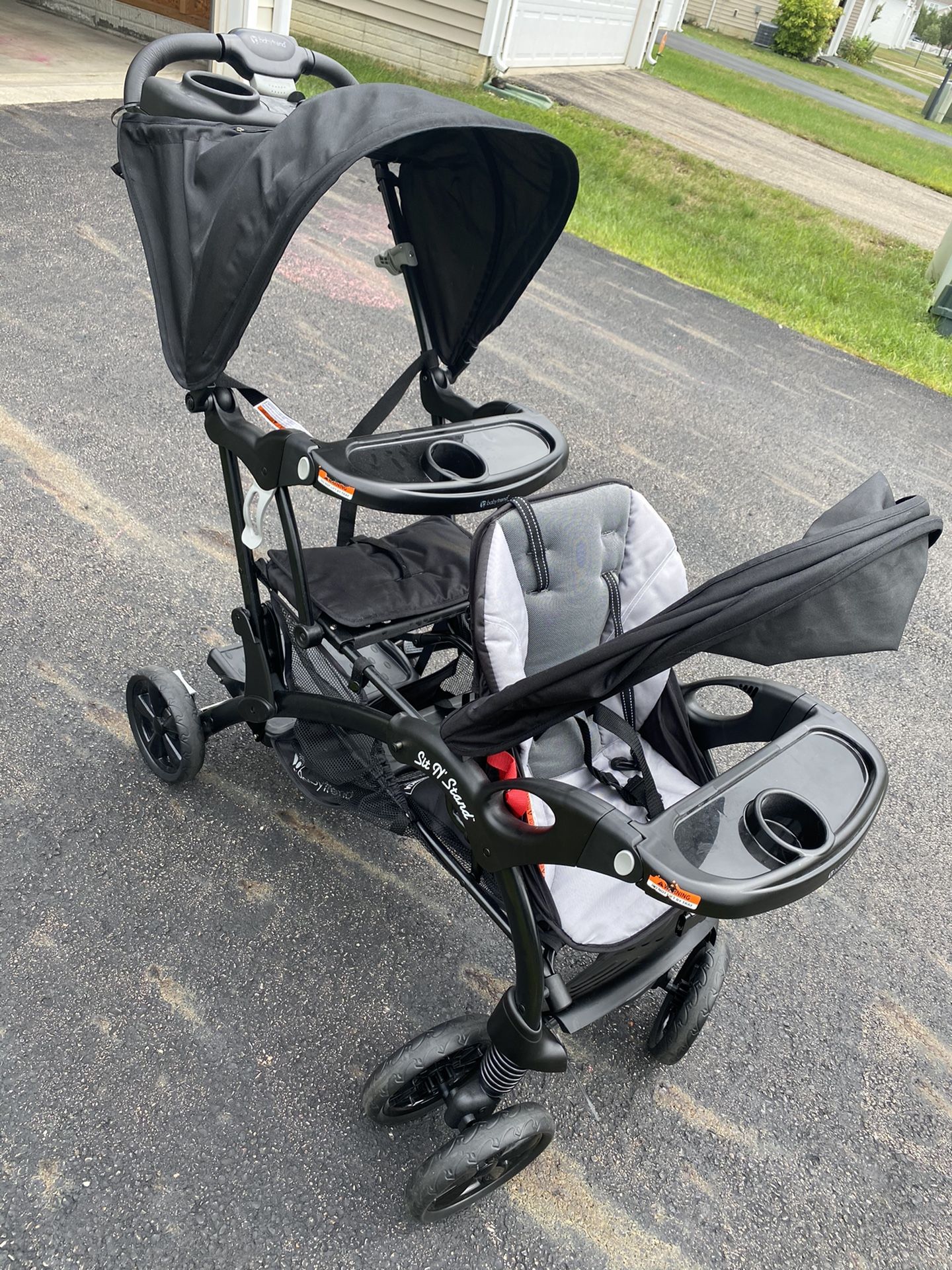 Double stroller new , never used