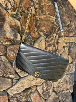 Tory Burch Kira Chevron Clutch