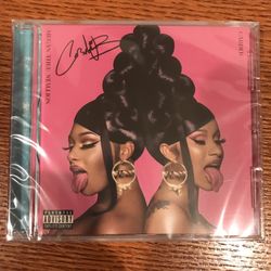 Cardi B Wap CD “signed”