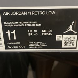 Jordan 11 Sz 11 