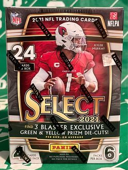 2021 Panini Select Football Blaster Box - 24 NFL Football Trading Cards Inside!