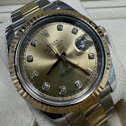 Rolex Datejust 41 yellow Gold