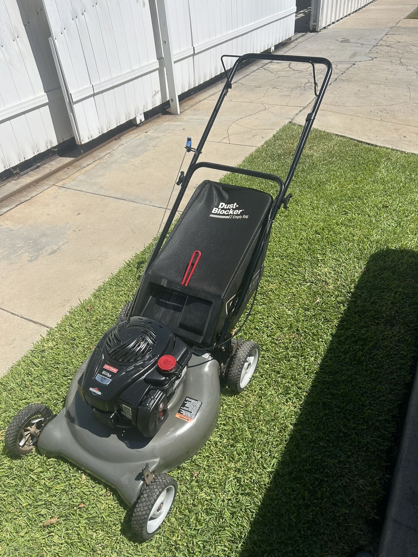 Craftsman Silver Push Lawn Mower