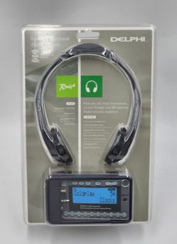 XM Satellite Radio Delphi Roady 2 Personal Audio System - New & Sealed