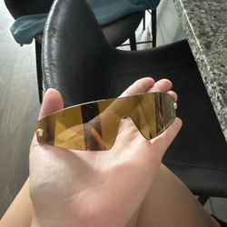 Versace Sunglasses Shield 
