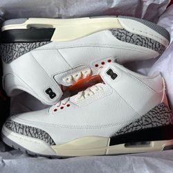 Jordan 3 White Cement Reimagined Size 8/8.5/11/11.5/13/14