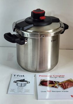 T-Fal 8-Quart Clipso Stainless Steel Pressure Cooker