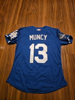 Dodgers Woman Muncy blue Jerseys $50ea Firm S M L Xl 2x