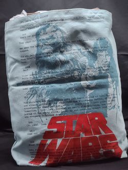 Box lunch Loungefly Blue Star Wars Tote Bag