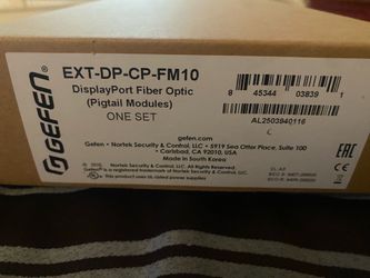 Gefen EXT-DP-CP-FM10 Small Fiber Optic Pigtail DisplayPort Sender
