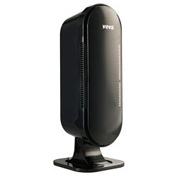 VEVA 8000 Elite Pro Series Black Air Purifier for Home & Large Room, 325 Sq Ft., HEPA Filter & 4 Pre