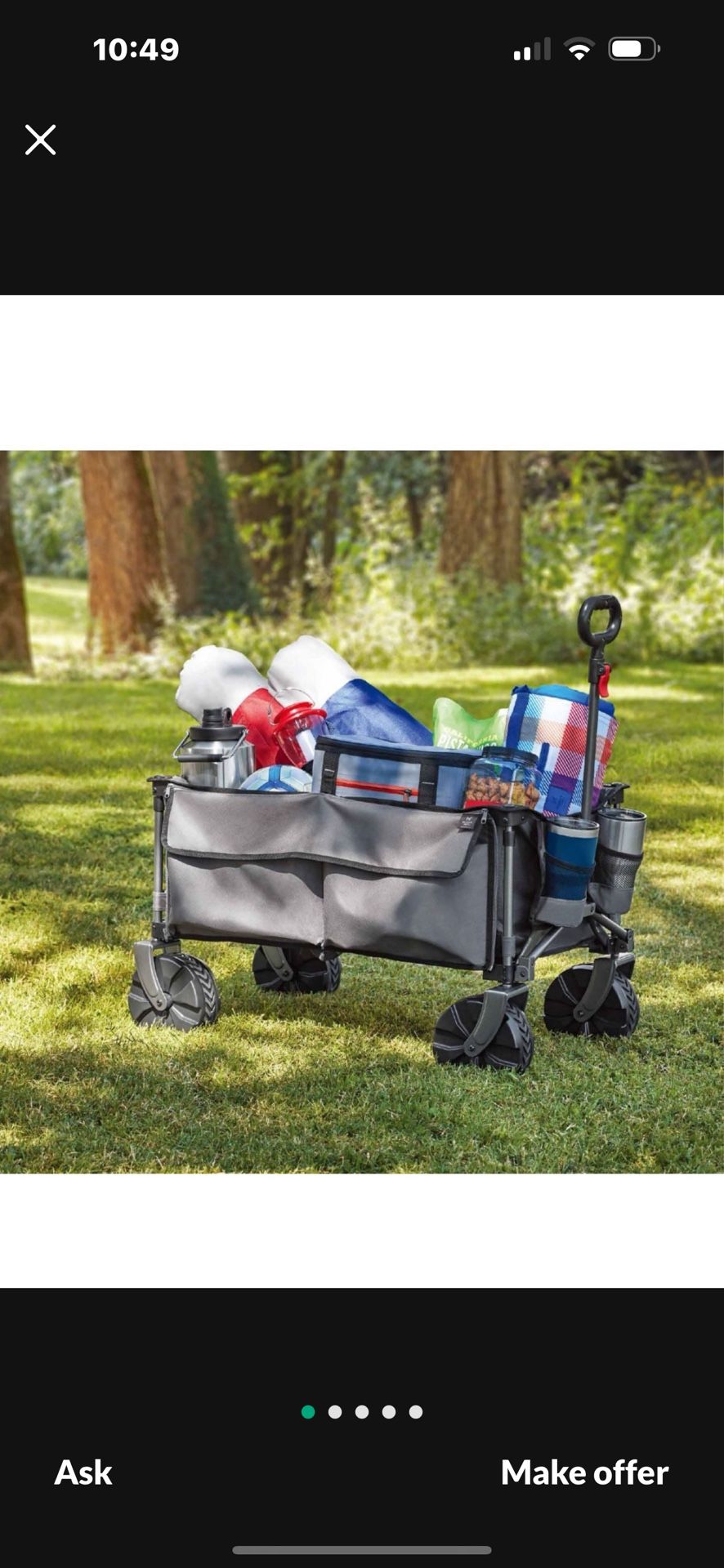 Members Mark All - Terrain Folding Wagon $59.99