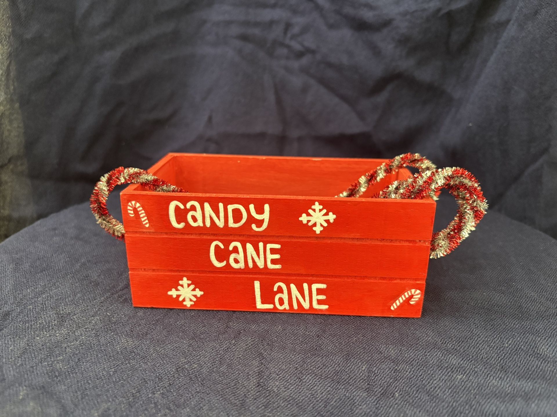 Handmade Christmas Trinket Box