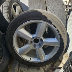 6x139.7 6 Lug 22 Inch Rims Wheels Tires LTZ Reps