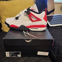 Jordan Red Cement 4 Sz 12