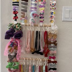Hair Pins And Hair Bows $30