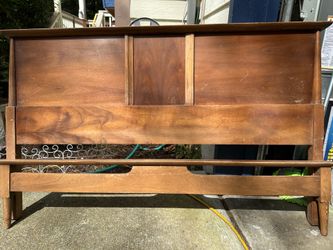 Walnut Head and Foot board for full size bed