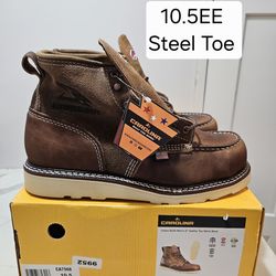 Carolina Steel Toe Work Boots Size 10.5EE