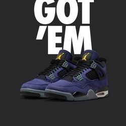 Jordan 4 Imperial Purple sz 11.5
