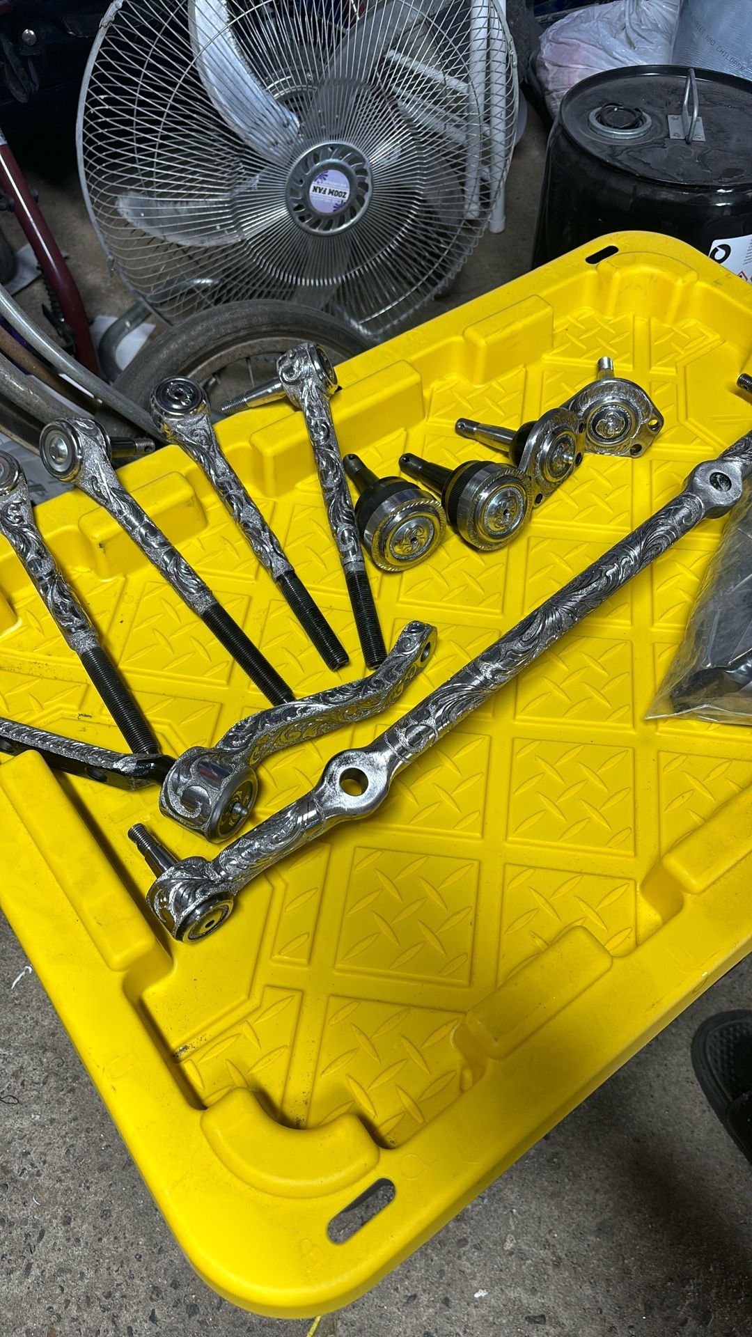 Engraved G Body Linkage - Ball Joint Set